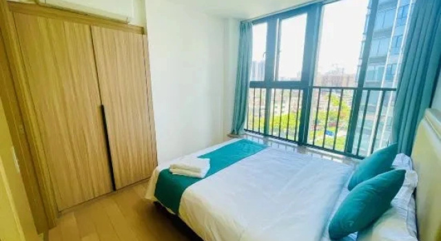 Четырёхместный люкс с 2 комнатами Hantao AI Select International Apartment