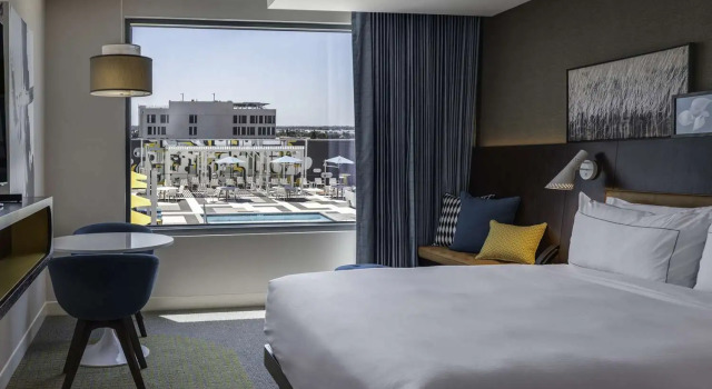 Двухместный номер Standard с видом на бассейн Hilton Buena Park Anaheim
