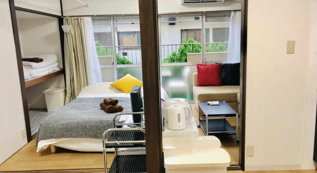 Quarantine stay OK Best location max6+homewifi!RC1, Book Apartment Tokyo Tokyo Prefecture