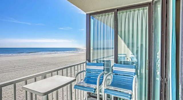 2 Mi to Golfing: Oceanfront Myrtle Beach Condo, Забронировать Апартаменты/квартира Апартаменты Южной Каролины, Апартаменты/квартира