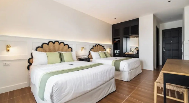 Luksusowy dwuosobowy pokój i balkonem Bayandati Resort