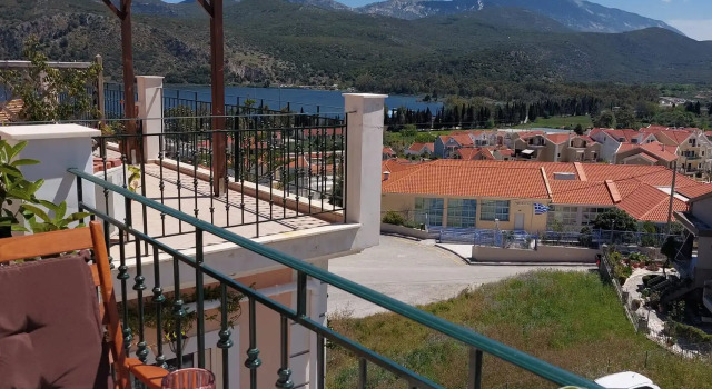Номер Luxury с видом на море Argostoli Apartments