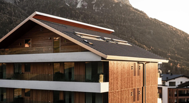 Modern apartment in Seis am Schlern with balcony