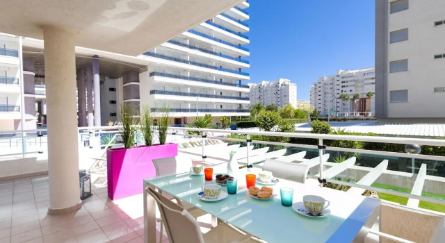 Апартаменты с 3 комнатами с балконом Apartamento Palmeras