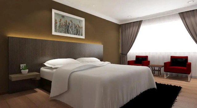 Lüks çift kişilik oda Hotel Anika