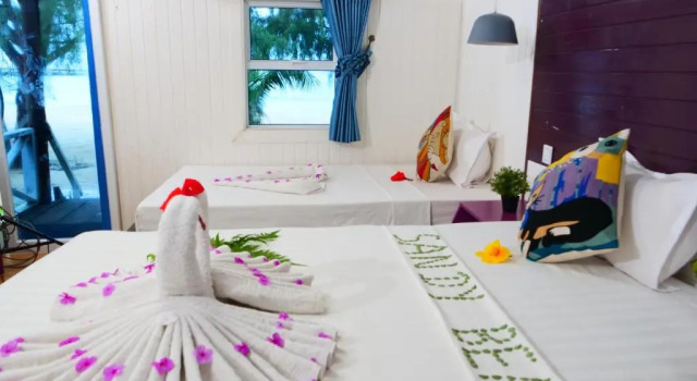 Семейный номер Standard с видом на море Sandy Beach Bungalows by EHM
