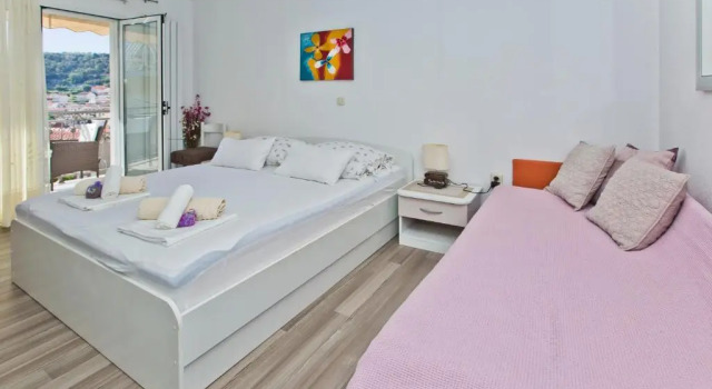 Двухместный номер Standard с балконом и с видом на город Apartments Jure