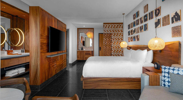 Двухместный люкс with tropical view Conrad Tulum Riviera Maya