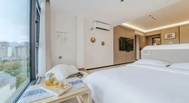 Suite familiare Comfort 1 camera da letto con vista sul fiume Yue·zhangjiangwanpanminsu