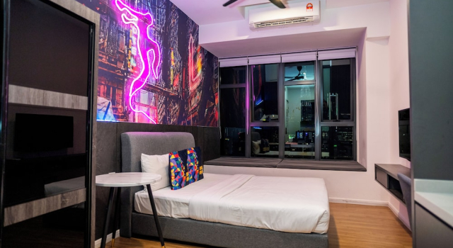 Двухместный номер Deluxe Ceylonz Suites KLCC by WSD