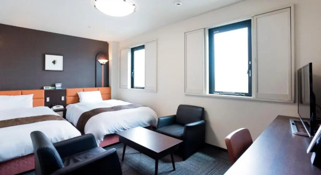 Двухместный номер DX Kagoshima Plaza Hotel Tenmonkan