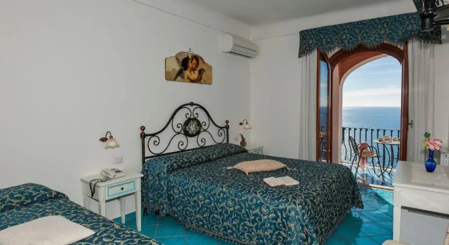 Трёхместный номер Standard с видом на море Hotel Il Gabbiano
