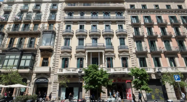 Апартаменты c 1 комнатой с балконом Rent Top Apartments Rambla Catalunya