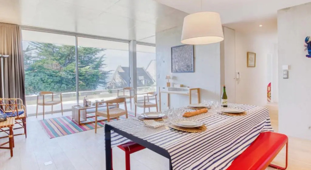 Апартаменты Les Terrasses de Piegu - vue mer et plage à 200 m