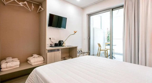 Habitación doble De lujo con balcón Manzoni Elements