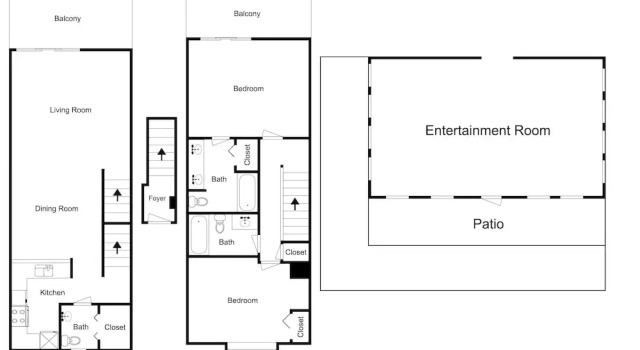 Perdido Bay Townhouse 2 Bedrooms 2.5 Bathrooms Townhouse, Забронировать Апартаменты/квартира Пенсакола-Бич Панхэндл Флорида