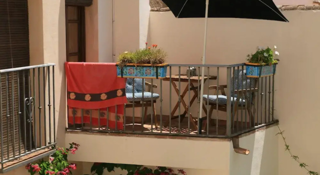 Двухместный номер Comfort с балконом и с видом на бассейн Casa del Patio