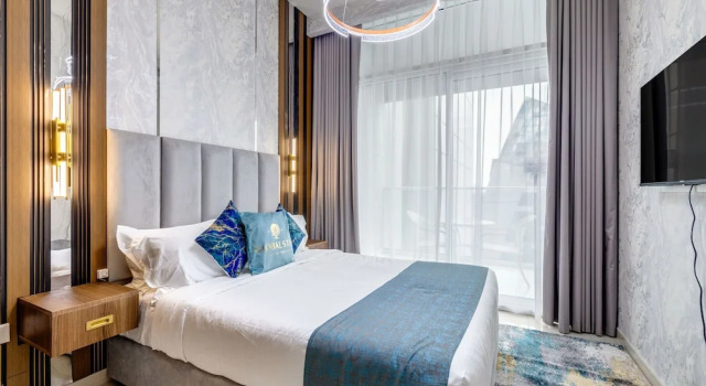 GLOBALSTAY. DAMAC Reva Residences, Забронировать Апартаменты/квартира Дубай Эмират Дубай, рядом с Дубайский аквариум