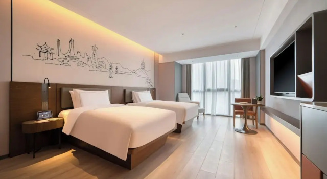 Двухместный номер Luxury UrCove by HYATT Hangzhou NorthGrandCanal