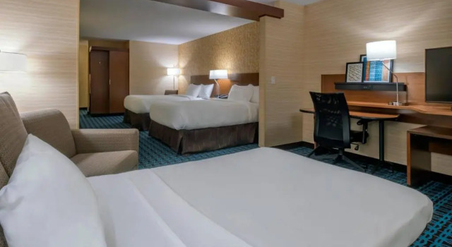 Номер Deluxe Fairfield Inn & Suites Boston Marlborough/Apex Center