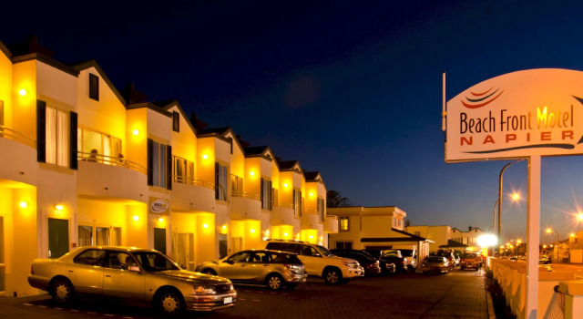 Beachfront Motel, Забронировать Мотель Нейпир регион Хокс-Бей, рядом с Pania of the Reef Statue