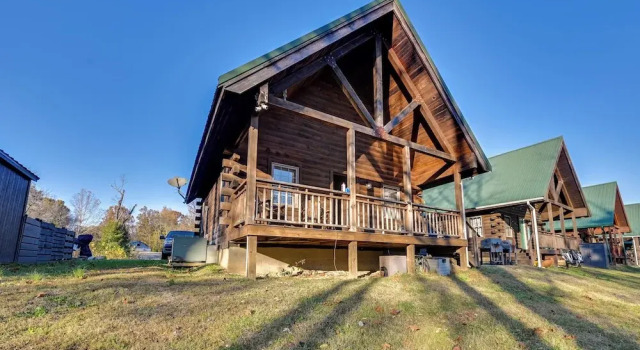 Коттедж Water Views! Serene Rough River Family Cabin