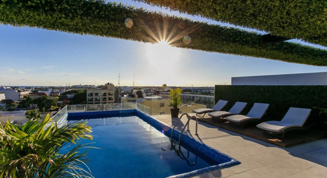 Menesse 32, Rezerwuj Hotel Hotele w Quintana Roo z parkingiem, Parking
