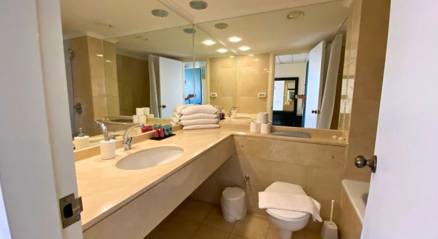 Habitación familiar Estándar 2 dormitorios ático con vista al mar Almog Beach Apartments מגדלי חוף הכרמל חיפה
