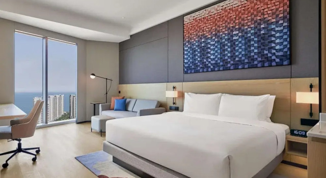 Двухместный номер Standard с видом на океан Hyatt Place Yantai Development Zone