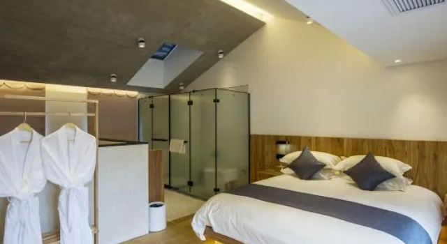 Семейный люкс Deluxe Дуплекс Season Faxian Designer Holiday Homestay