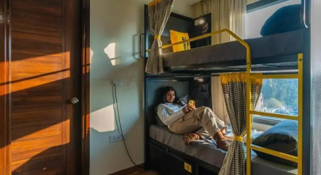 Кровать в общем номере (женский номер) The Hosteller Amritsar, Near Golden Temple