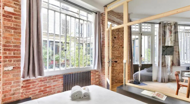 Апартаменты NEW Loft Apartment in the Heart of Paris - An Ecoloflat