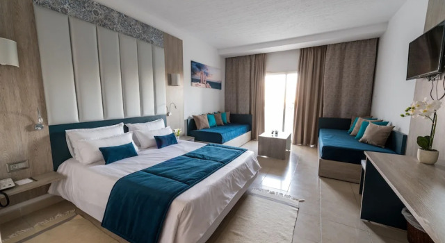 Standard Dreier Zimmer mit Balkon Mahdia Beach & Aqua Park