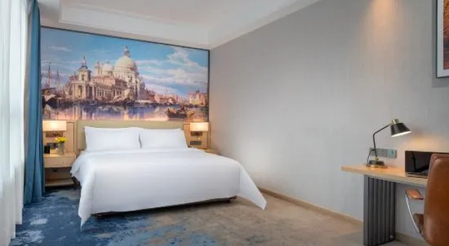 Двухместный люкс Business Venus Royal Hotel (Fuyang xizhan wuyue plaza Branch)