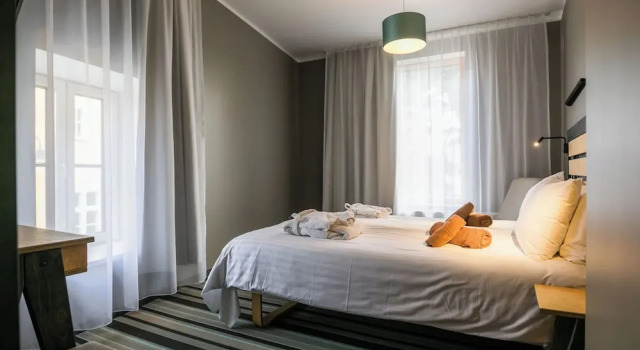 Семейный номер Standard с красивым видом из окна Johan Suites & Spa