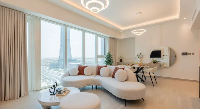 Stylish 1BR at Me Do Re | Panoramic View + Parking, Забронировать Апартаменты/квартира Апартаменты Эмирата Дубая, рядом с Dubai Marina Yacht Club, Апартаменты/квартира