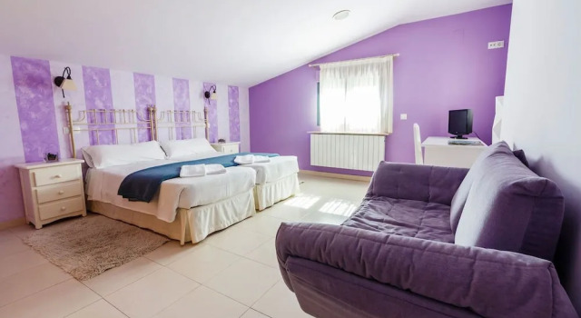 Двухместный семейный номер Standard Hotel Rural La Consulta De Isar