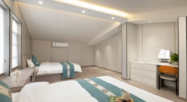 Люкс Дуплекс с 2 комнатами Libo Xiaoqikong Yujing Garden Hotel