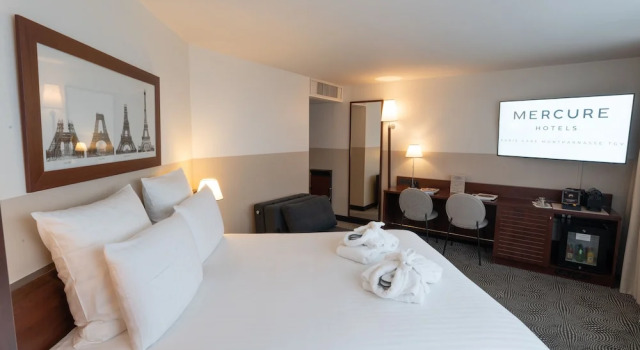 Двухместный номер Privilege Mercure Paris Gare Montparnasse TGV