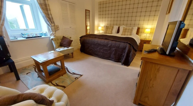 Standard- dobbelt værelse med landudsigt Boscastle House