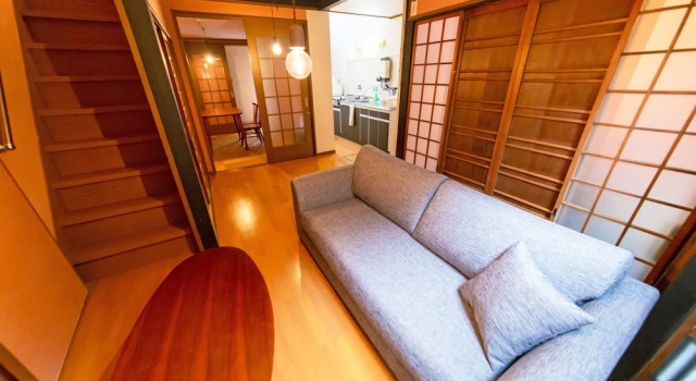 Коттедж с 3 комнатами с балконом Machiya Kiyomizu-Gojo