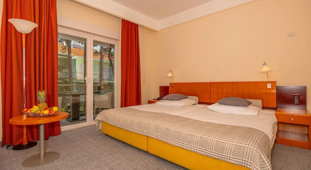 Двухместный номер Standard с балконом и с видом на парк Hotel Marina