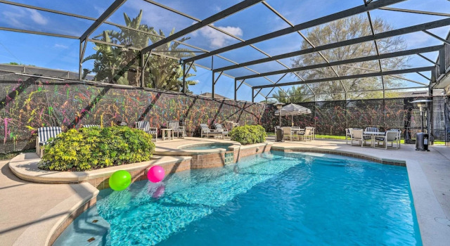 Коттедж Spacious Family Home w/ Pool - 3 Mi to Disney