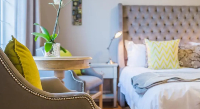Студия с красивым видом из окна Bonne Esperance Studio Apartments