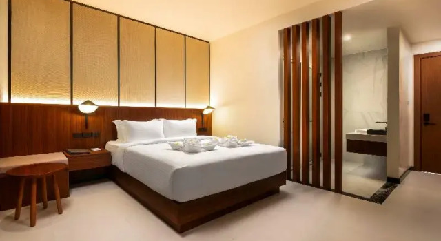 Двухместный номер Deluxe с балконом Choasis Hotel