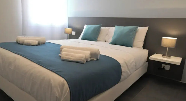 Komfort Dreier Zimmer mit Balkon und mit Meerblick Da Nfacci Affittacamere