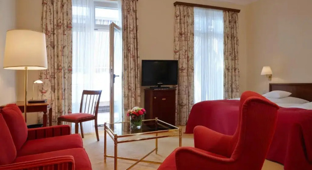 Двухместный номер Standard с балконом и с видом на озеро Hotel Bad Schachen