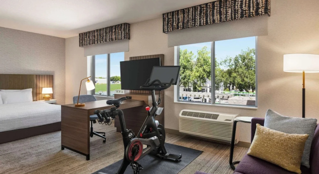 Двухместная студия Hampton Inn Stockton, Ca