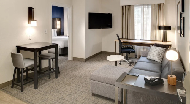 Люкс c 1 комнатой Residence Inn by Marriott Columbia Northeast/Fort Jackson Area