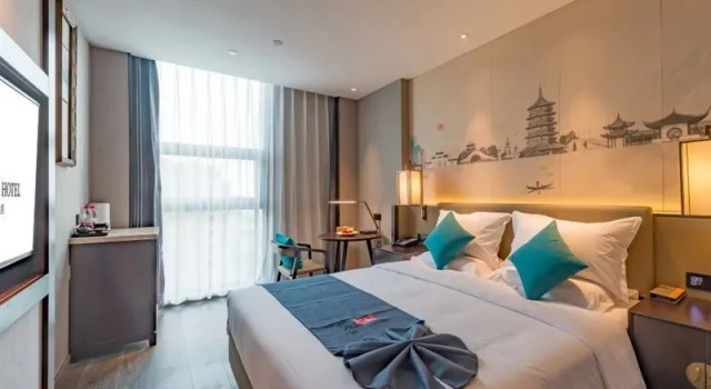 Rezen Dong Hotel (Hangzhou Jiubao Subway Station), Rezerwuj Hotel Hotele w Hangzhou z basenem, Basen